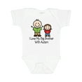thumbnail image 1 of Inktastic I Love My Brother with Autism Girls Baby Bodysuit, 1 of 5