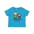 thumbnail image 1 of Inktastic I Love My Brother with Autism Girls Baby T-Shirt, 1 of 5
