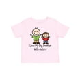 thumbnail image 1 of Inktastic I Love My Brother with Autism Girls Baby T-Shirt, 1 of 5
