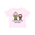 thumbnail image 1 of Inktastic I Love My Brother with Autism Girls Toddler T-Shirt, 1 of 5