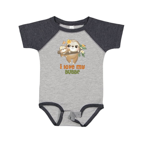 Inktastic I Love My Bubbe Boys or Girls Baby Bodysuit