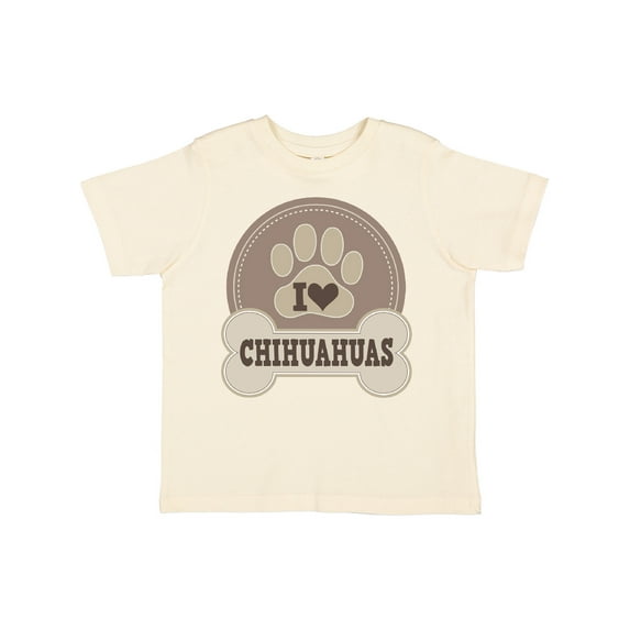 Inktastic I Love My Chihuahua dog Boys or Girls Toddler T-Shirt