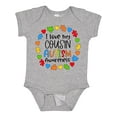 thumbnail image 1 of Inktastic I Love My Cousin Autism Awareness Boys or Girls Baby Bodysuit, 1 of 5