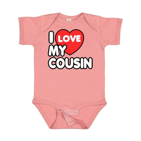 Inktastic I Love My Cousin Boys or Girls Baby Bodysuit