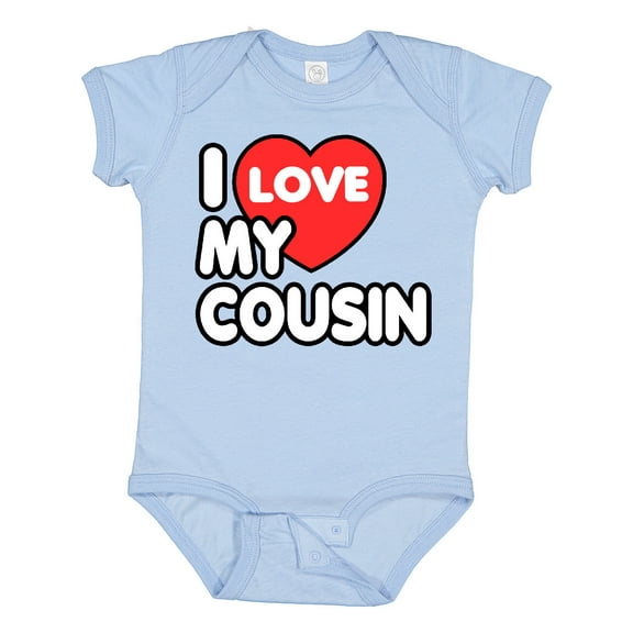 Inktastic I Love My Cousin Boys or Girls Baby Bodysuit