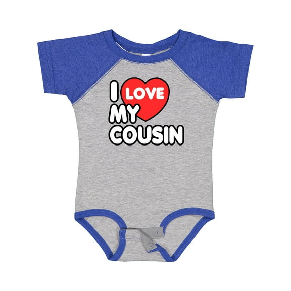 Inktastic I Love My Cousin Boys or Girls Baby Bodysuit