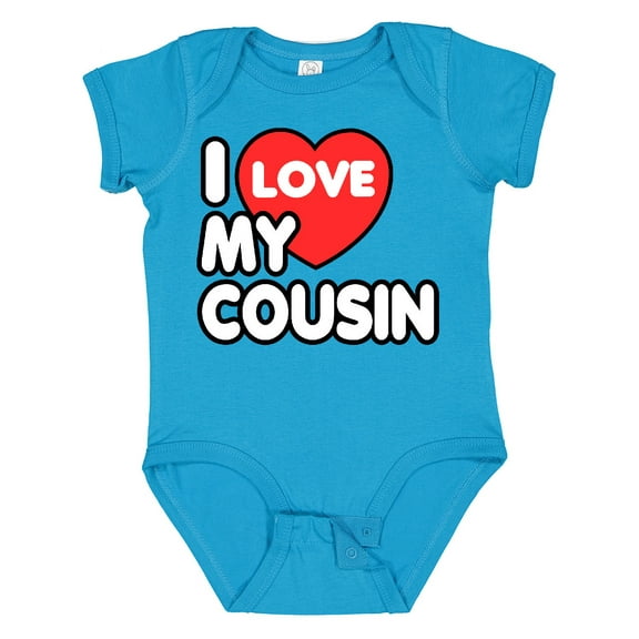 Inktastic I Love My Cousin Boys or Girls Baby Bodysuit