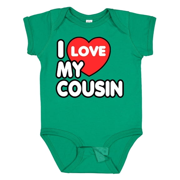 Inktastic I Love My Cousin Boys or Girls Baby Bodysuit
