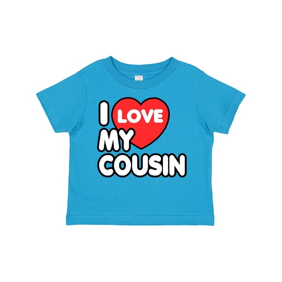 Inktastic I Love My Cousin Boys or Girls Toddler T-Shirt