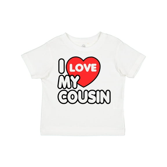 Inktastic I Love My Cousin Boys or Girls Toddler T-Shirt