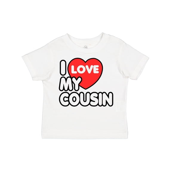Inktastic I Love My Cousin Boys or Girls Toddler T-Shirt