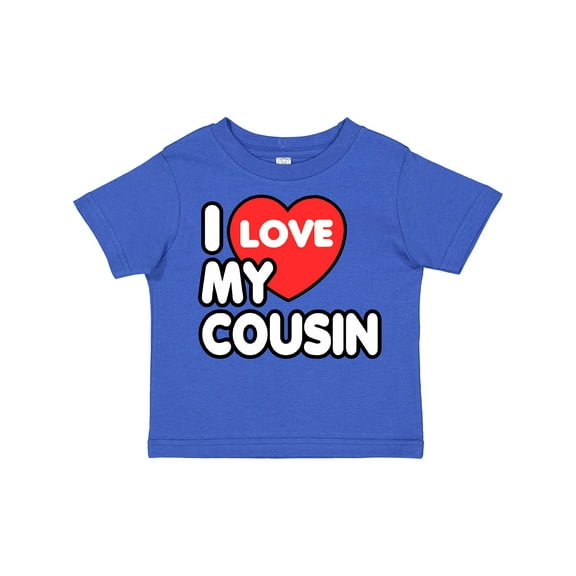 Inktastic I Love My Cousin Boys or Girls Toddler T-Shirt