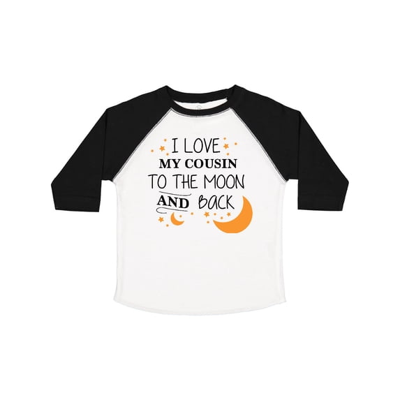 Inktastic I Love My Cousin to the Moon and Back Boys or Girls Toddler T-Shirt