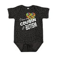 thumbnail image 1 of Inktastic I Love My Cousin with Autism Boys or Girls Baby Bodysuit, 1 of 5