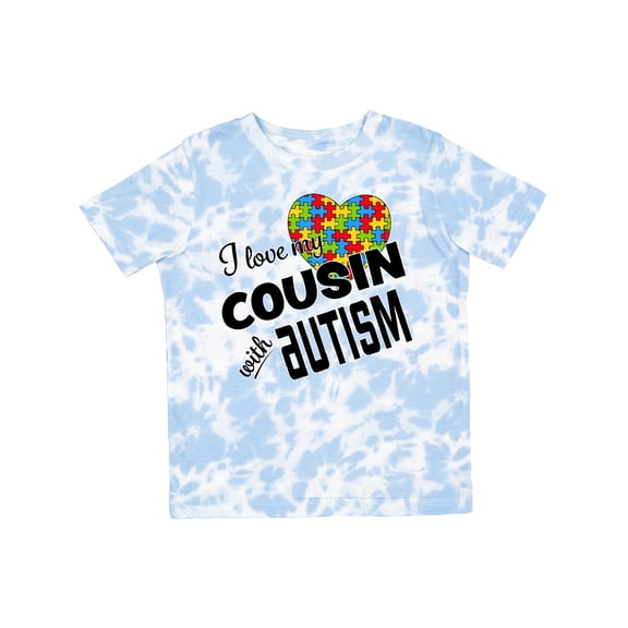 Inktastic I Love My Cousin with Autism Boys or Girls Toddler T-Shirt