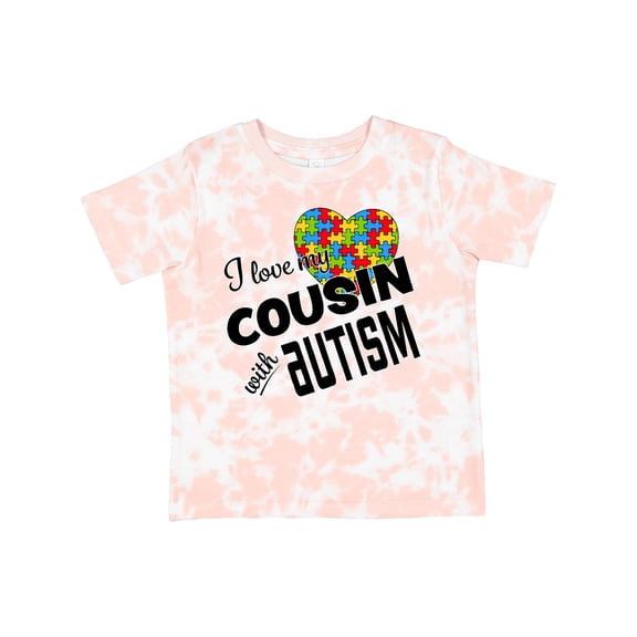Inktastic I Love My Cousin with Autism Boys or Girls Toddler T-Shirt