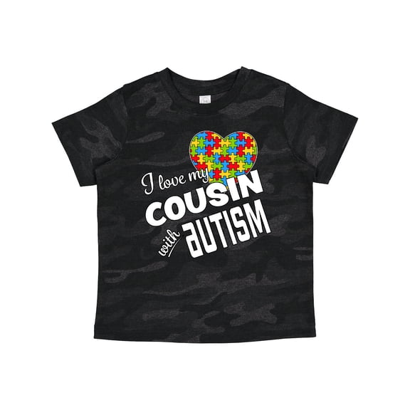 Inktastic I Love My Cousin with Autism Boys or Girls Toddler T-Shirt