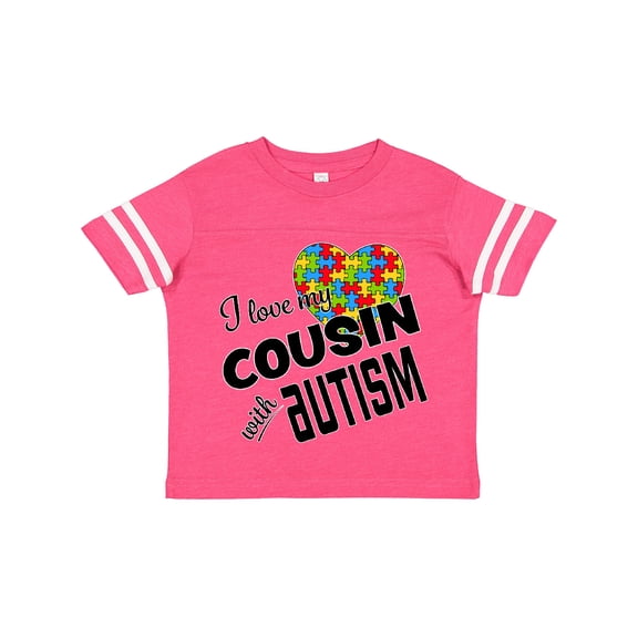 Inktastic I Love My Cousin with Autism Boys or Girls Toddler T-Shirt