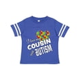 thumbnail image 1 of Inktastic I Love My Cousin with Autism Boys or Girls Toddler T-Shirt, 1 of 5