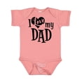 thumbnail image 1 of Inktastic I Love My Dad Boys or Girls Baby Bodysuit, 1 of 5