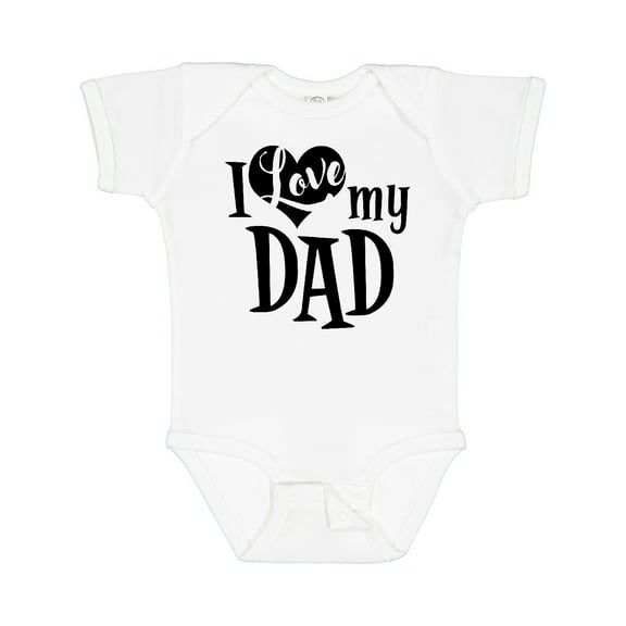Inktastic I Love My Dad Boys or Girls Baby Bodysuit