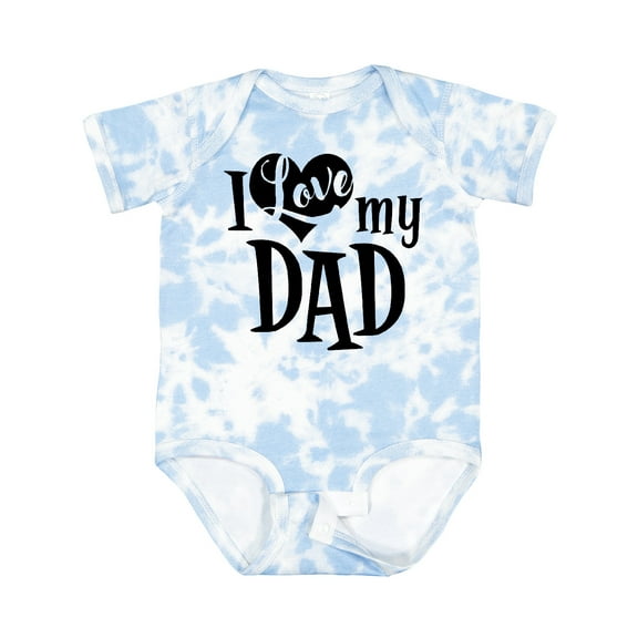 Inktastic I Love My Dad Boys or Girls Baby Bodysuit