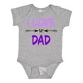 thumbnail image 1 of Inktastic I Love My Dad Fathers Day Boys or Girls Baby Bodysuit, 1 of 5