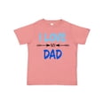 thumbnail image 1 of Inktastic I Love My Dad Fathers Day Boys or Girls Toddler T-Shirt, 1 of 5
