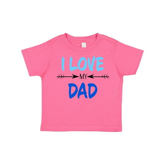 Inktastic I Love My Dad Fathers Day Boys or Girls Toddler T-Shirt