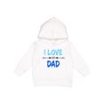 thumbnail image 1 of Inktastic I Love My Dad Fathers Day Toddler Hoodie, 1 of 4