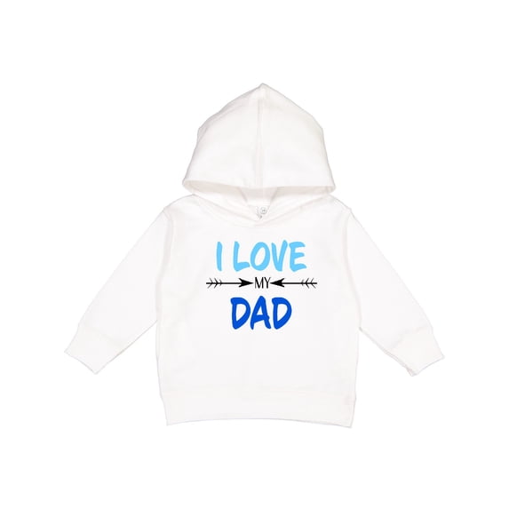 Inktastic I Love My Dad Fathers Day Toddler Hoodie