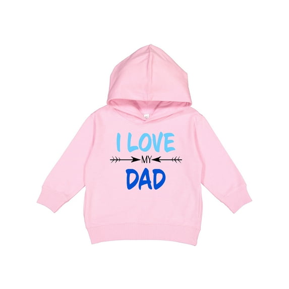 Inktastic I Love My Dad Fathers Day Toddler Hoodie