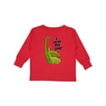thumbnail image 1 of Inktastic I Love My Dad with Baby and Daddy Brontosauruses Boys or Girls Long Sleeve Toddler T-Shirt, 1 of 5