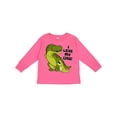 thumbnail image 1 of Inktastic I Love My Dad with Baby and Daddy Tyranasaurus Rex Boys or Girls Long Sleeve Toddler T-Shirt, 1 of 5