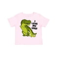 thumbnail image 1 of Inktastic I Love My Dad with Baby and Daddy Tyranasaurus Rex Boys or Girls Toddler T-Shirt, 1 of 5