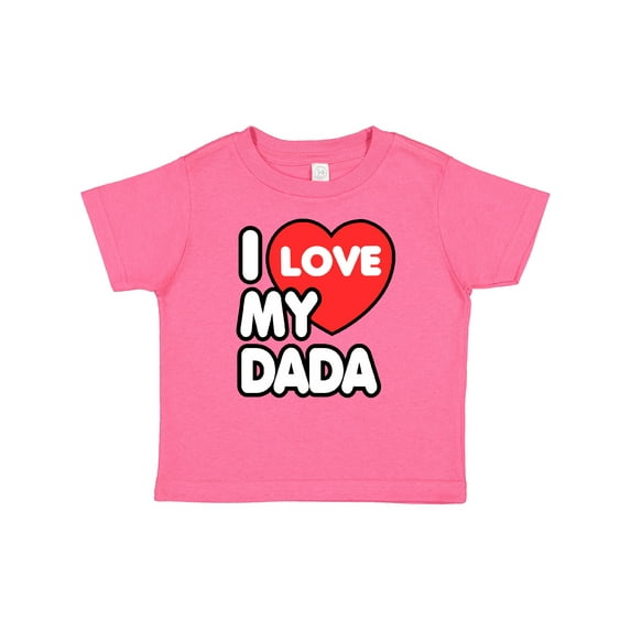 Inktastic I Love My Dada Boys or Girls Baby T-Shirt