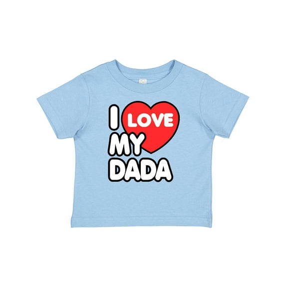 Inktastic I Love My Dada Boys or Girls Baby T-Shirt