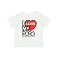 thumbnail image 1 of Inktastic I Love My Dada Boys or Girls Baby T-Shirt, 1 of 5