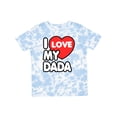 thumbnail image 1 of Inktastic I Love My Dada Boys or Girls Toddler T-Shirt, 1 of 5