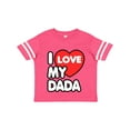 thumbnail image 1 of Inktastic I Love My Dada Boys or Girls Toddler T-Shirt, 1 of 5