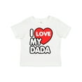 thumbnail image 1 of Inktastic I Love My Dada Boys or Girls Toddler T-Shirt, 1 of 5