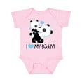 thumbnail image 1 of Inktastic I Love My Daddy Boy Bear Boys Baby Bodysuit, 1 of 5