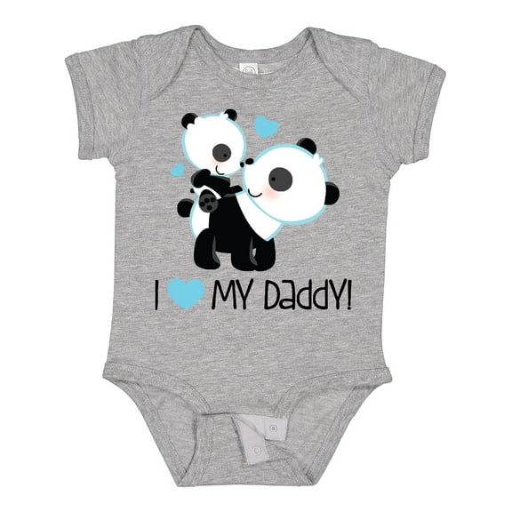 Inktastic I Love My Daddy Boy Bear Boys Baby Bodysuit