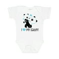 thumbnail image 1 of Inktastic I Love My Daddy Boy Bear Boys Baby Bodysuit, 1 of 5