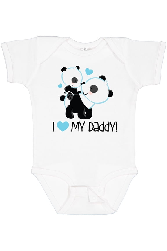 I Love My Daddy Boy Bear Boys Baby Bodysuit