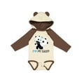 thumbnail image 1 of Inktastic I Love My Daddy Boy Bear Boys Long Sleeve Baby Bodysuit, 1 of 5