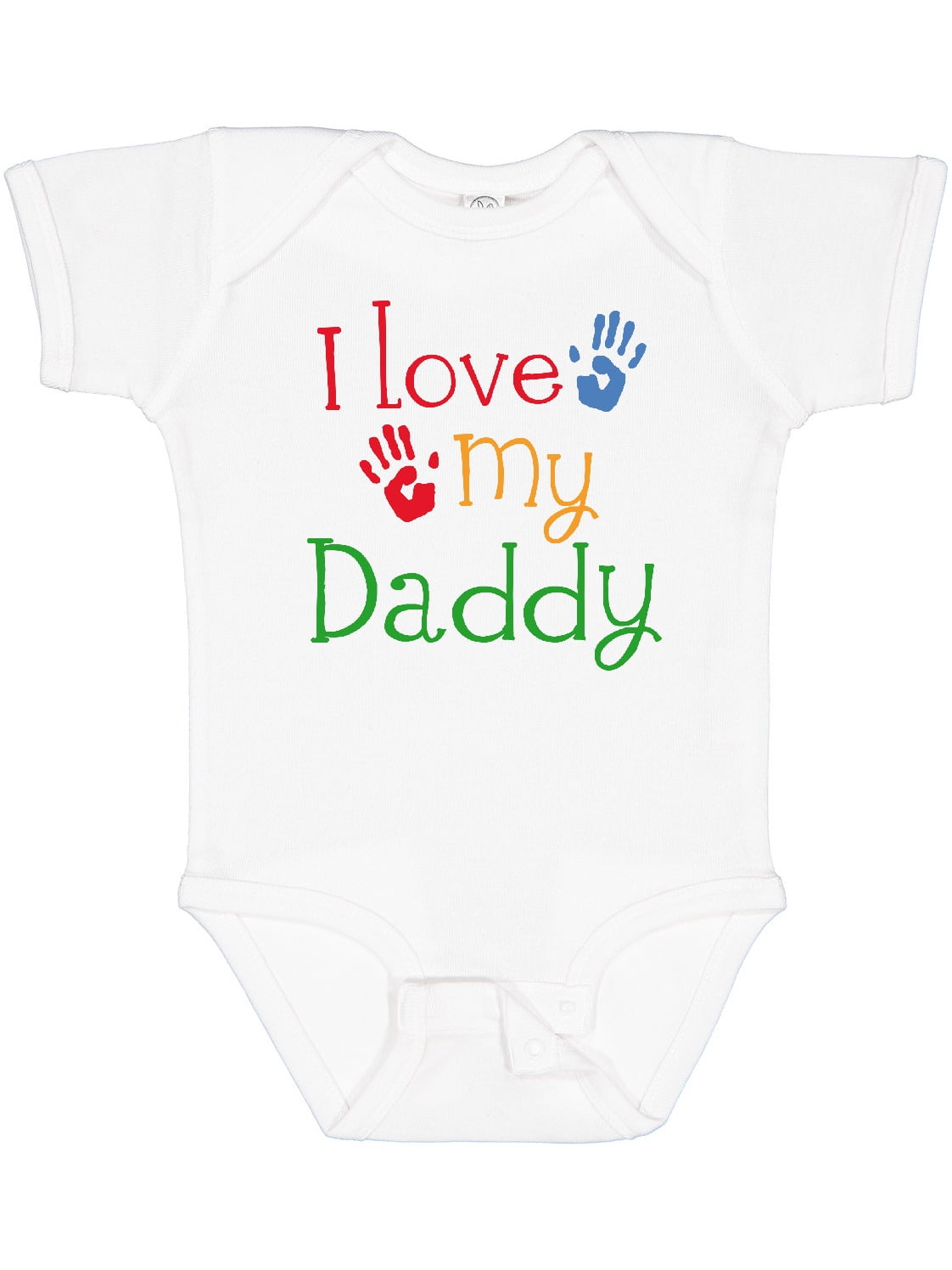 Inktastic I Love My Daddy Boys or Girls Baby Bodysuit