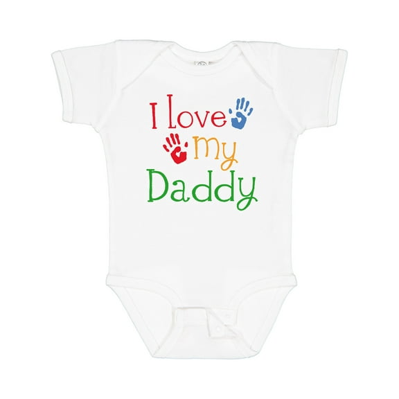 Inktastic I Love My Daddy Boys or Girls Baby Bodysuit