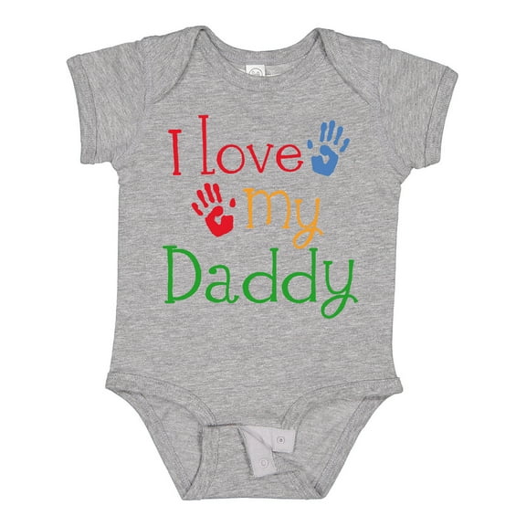 Inktastic I Love My Daddy Boys or Girls Baby Bodysuit