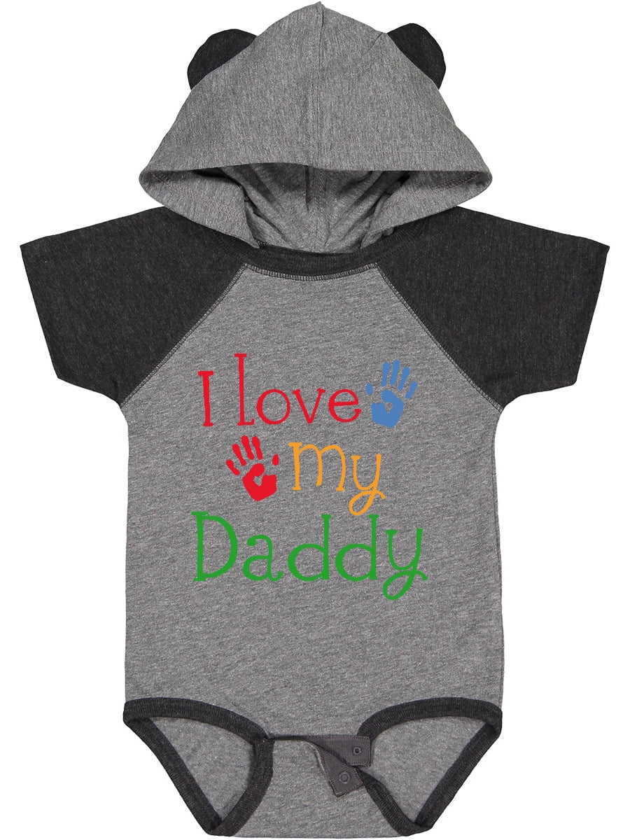 Inktastic I Love My Daddy Boys or Girls Baby Bodysuit
